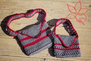 Mommy and Me Crochet Purse
