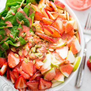 Fruit and Spinach Summer Salad Recipe