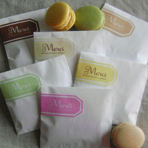 DIY Party Favor Bags for Macarons