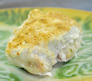 One Dish Smothered Baked Chicken