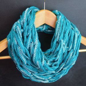 Arm Knit Infinity Scarf Video Tutorial