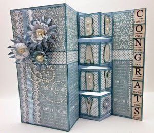 Baby Building Block Card