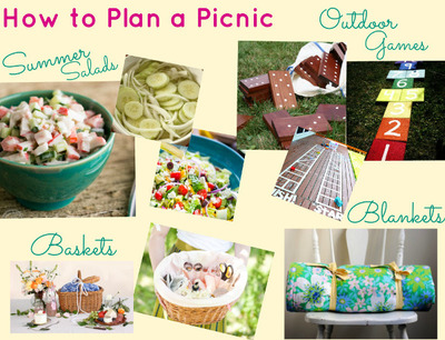 How to Plan a Picnic: Summer Picnic Ideas, Inspiration and Picnic Food Ideas