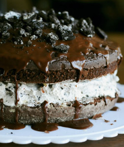 Chocolate Covered Oreo Cookie Cake