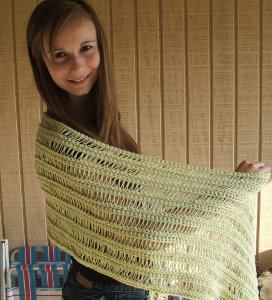 Down to Earth Crochet Shawl