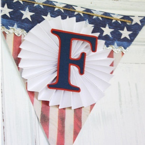 DIY Fourth of July Banner