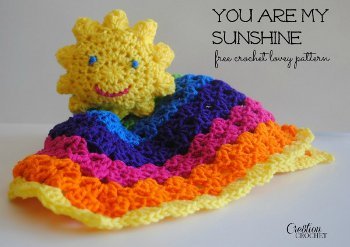 You Are My Sunshine Lovey Pattern