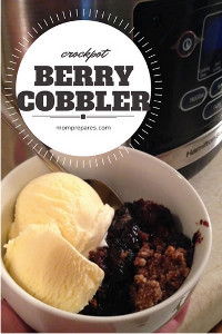 Erica's Slow Cooker Berry Cobbler