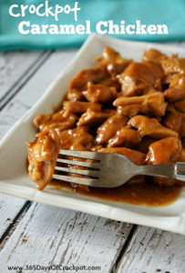 Slow Cooker Caramel Chicken