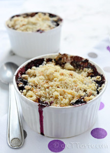 World's Best Blueberry Crisp