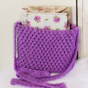 Simple crochet discount bag pattern free