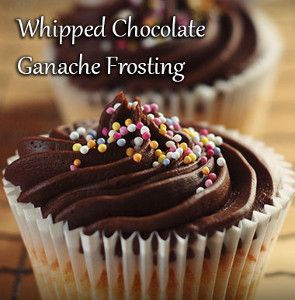 Whipped Chocolate Ganache Frosting