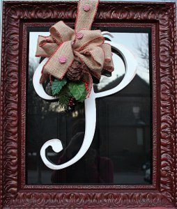 Framed Monogram Decoration