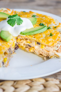 Southwestern Chicken Taco Pie