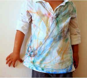 How to Tie Dye with Markers
