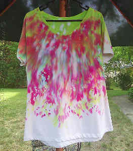 Drip Drop Tie Dye Design