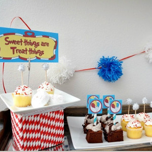 Dr. Seuss Inspired Party Printables