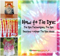 Easy Tie Dye Tips and Step-by-Step Instructions | AllFreeKidsCrafts.com