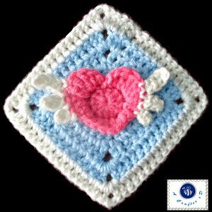 Angel Heart Granny Square