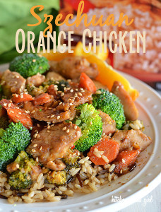 Szechuan Orange Chicken