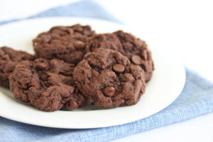 3-Ingredient Fudgy Cookies