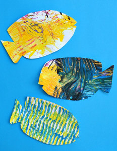 Fishy Fork Paintings