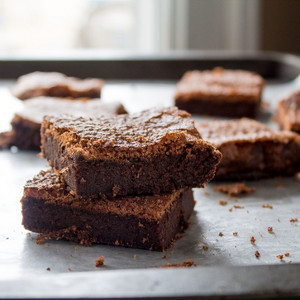 2-Ingredient Nutella Brownies