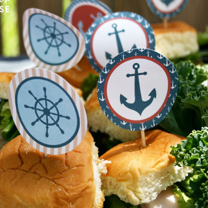 Nautical Baby Shower Printables