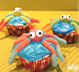 Octopus Cupcakes