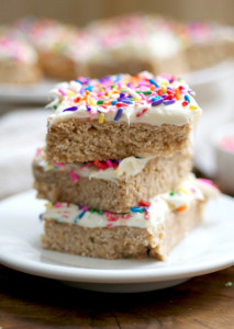 Skinny Sugar Cookie Bars