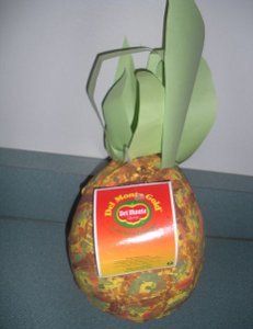 Tropical Papier Mache Pineapple