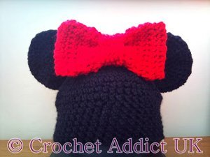 Mrs. Mouse Crocheted Hat