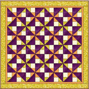 Purple Illusions Quilt