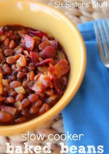 Slow Cooker Bacon Baked Beans