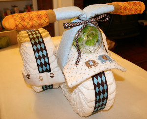 How to Make a Diaper Tricycle