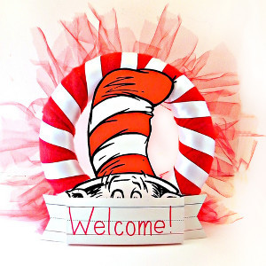 Dr. Seuss Wreath