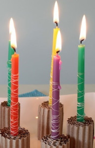 Stellar String Birthday Candles