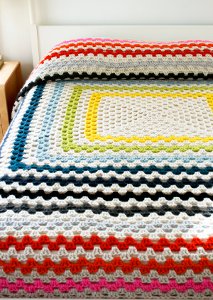 Giant Granny Square Afghan