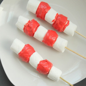 Cat in the Hat Marshmallow Treats