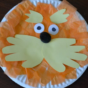 Lorax Easy Art Project for Kids