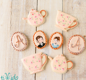 Jane Austen's Bridal Tea Party Cookies