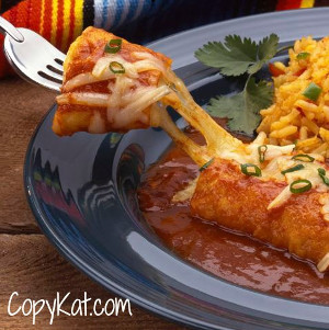 Copycat El Chico Cheese Enchiladas