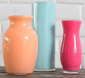 Effortless Enamel Vases