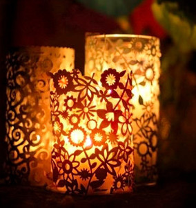 Lively and Luminous DIY Candle Holders