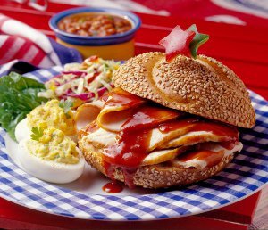 Slow Cooker Barbecue Pork on Buns