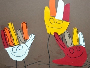 Mixed Up Hand Turkeys