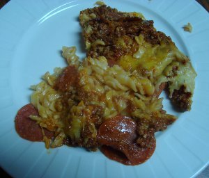 Pizza Pasta in a Slow Cooker