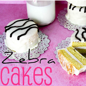 Homemade Zebra Cakes