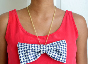 Tied with a Bow Necklace