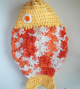 Fantastic Fish Crochet Pouch